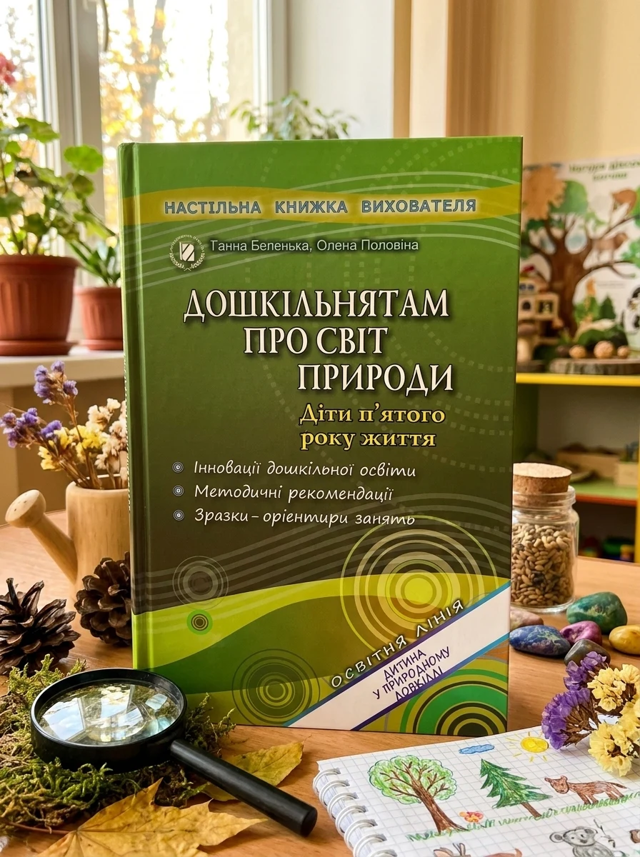 Дошкільнятам про світ природи. Книжка вихователя. Діти п'ятого року життя — Наука та психологія