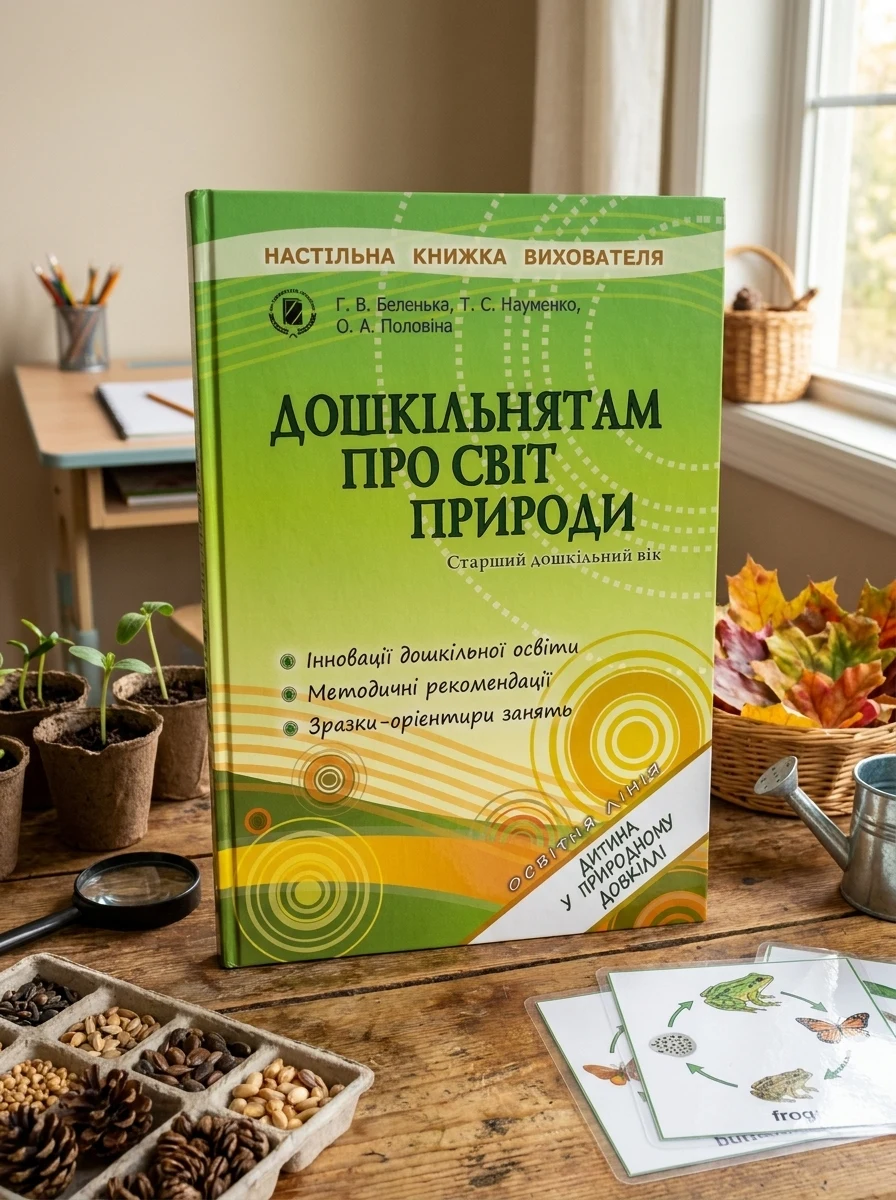 Дошкільнятам про світ природи. Книжка вихователя — Наука та психологія