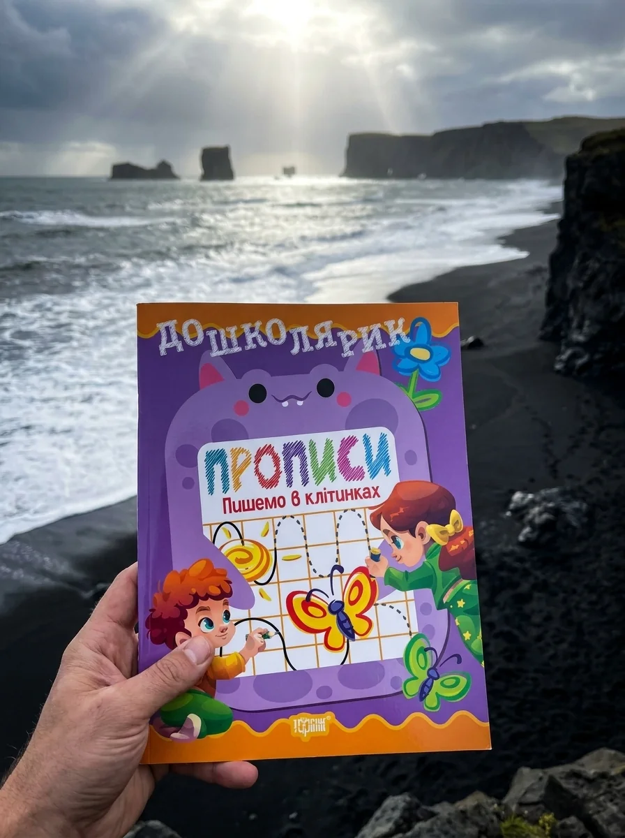 Дошколярик. Прописи. Пишемо в клітинках — Дім, сім'я, релігія