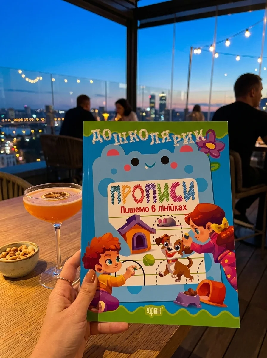Дошколярик. Прописи. Пишемо в лінійках — Вивчення мов