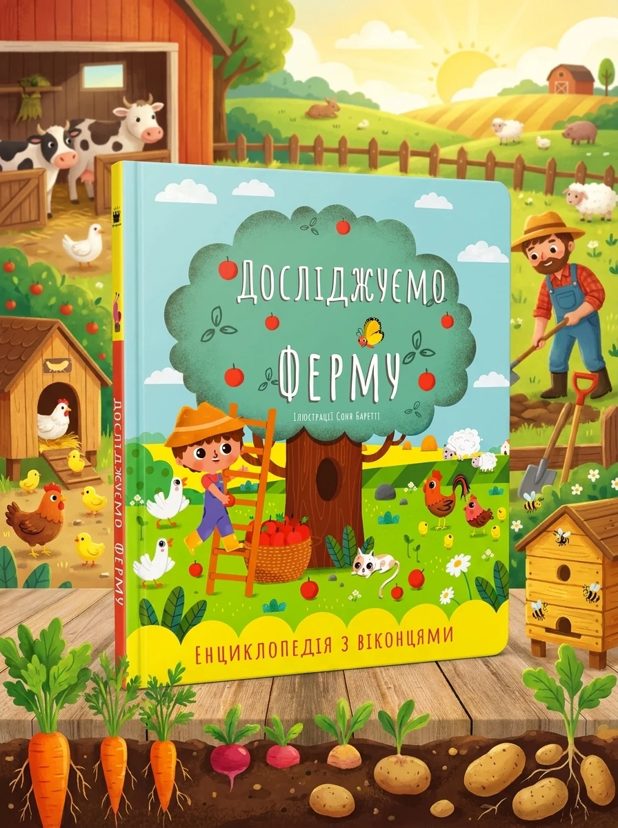 Досліджуємо ферму — Дитячі книги