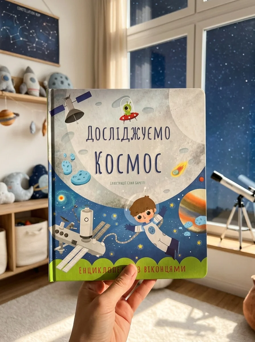 Досліджуємо космос, обкладинка