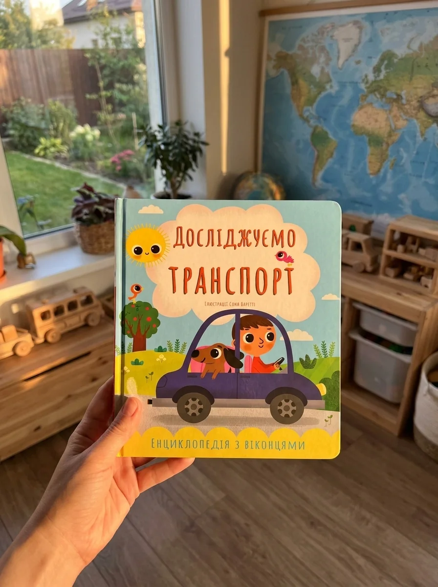 Досліджуємо транспорт — Дитячі книги