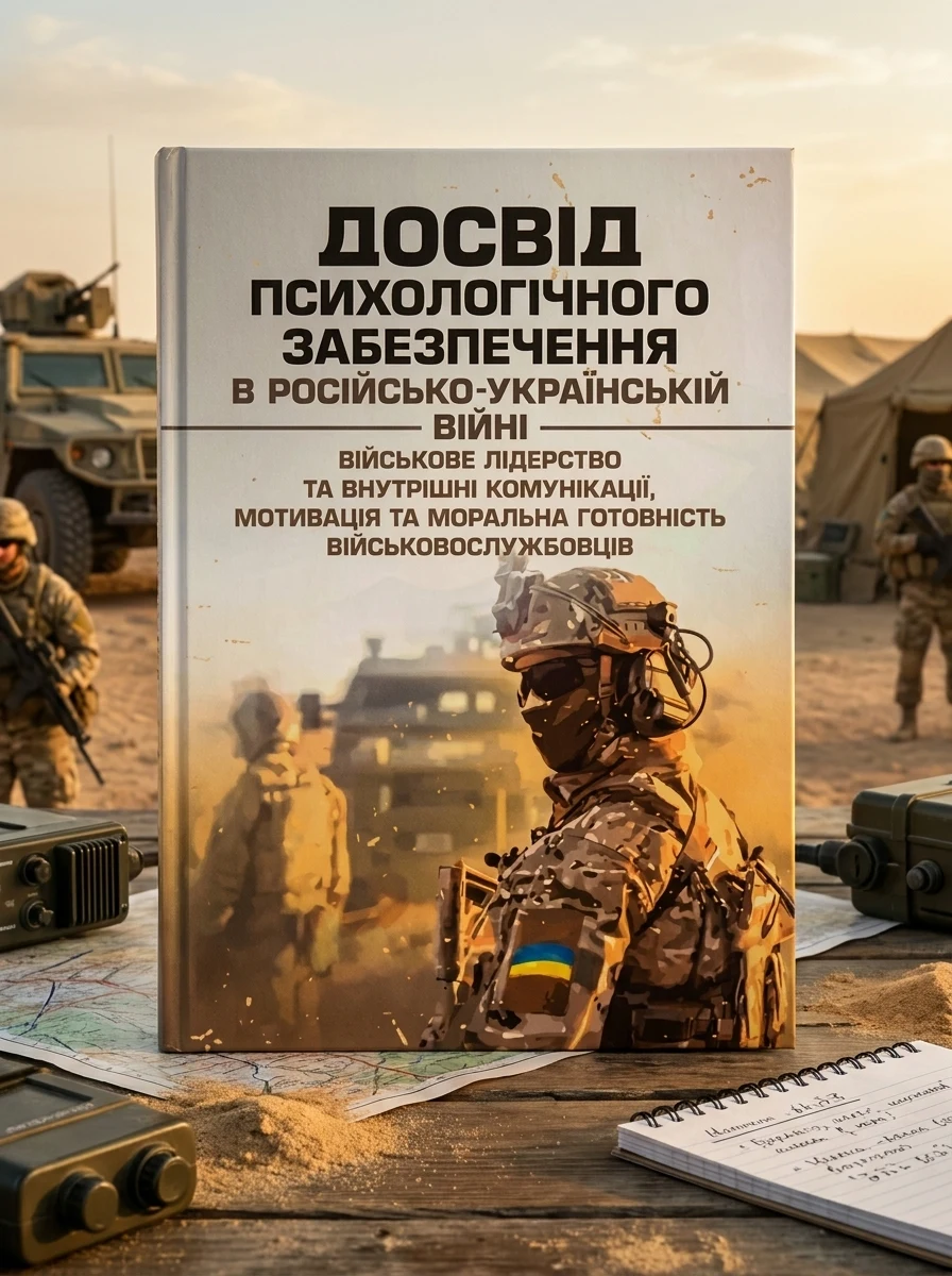 Досвід психологічного забезпечення в російсько-українській війні. Військове лідерство та внутрішні комунікації, мотивація та моральна готовність військовослужбовців — фото 2