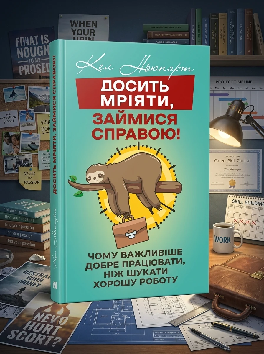 Досить мріяти, займися справою! Чому важливіше добре працювати, ніж шукати хорошу роботу