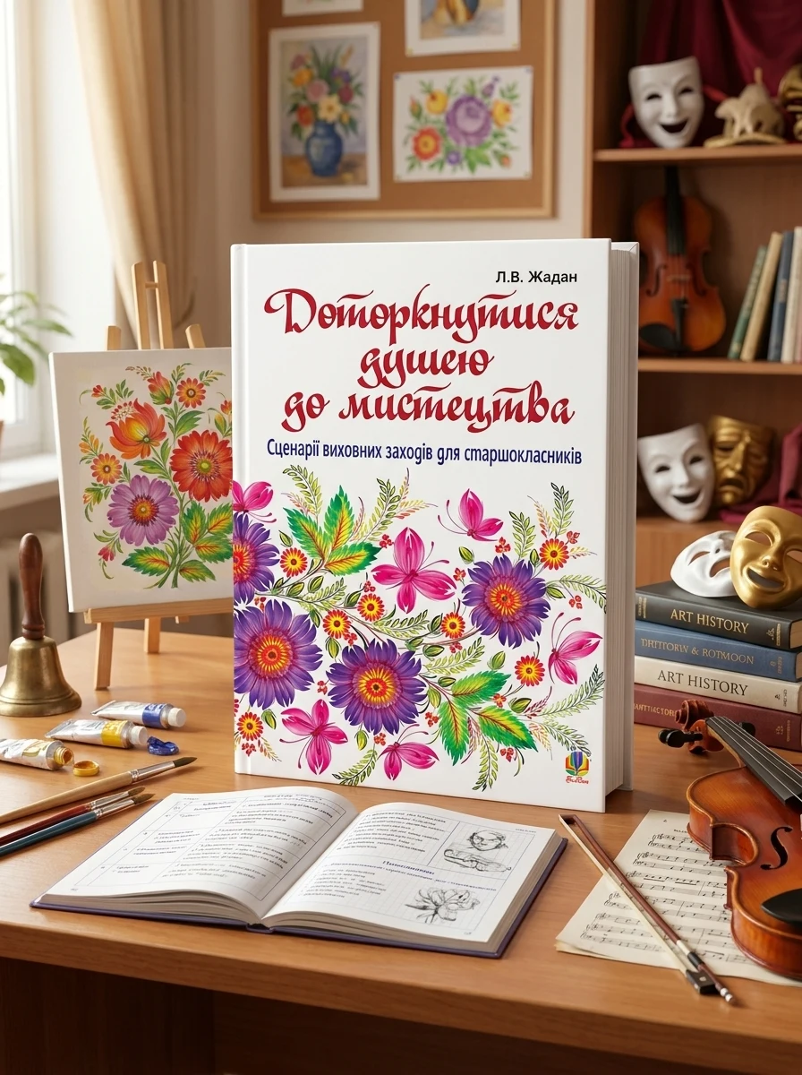 Доторкнутися душею до мистецтва. Сценарії виховних заходів для старшокласників — Наука та психологія