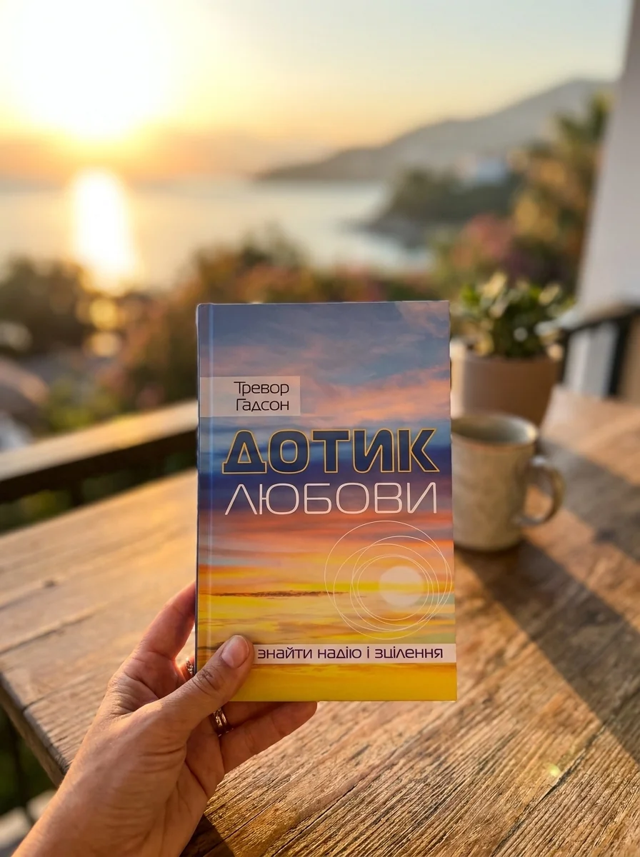 Дотик любови. Як знайти надію і зцілення. — Тревор Гадсон, обкладинка