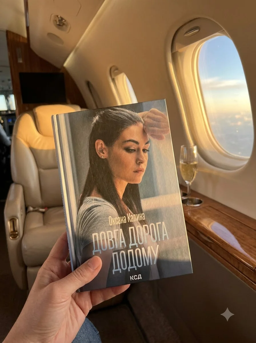 Довга дорога додому — Калина Оксана, обкладинка