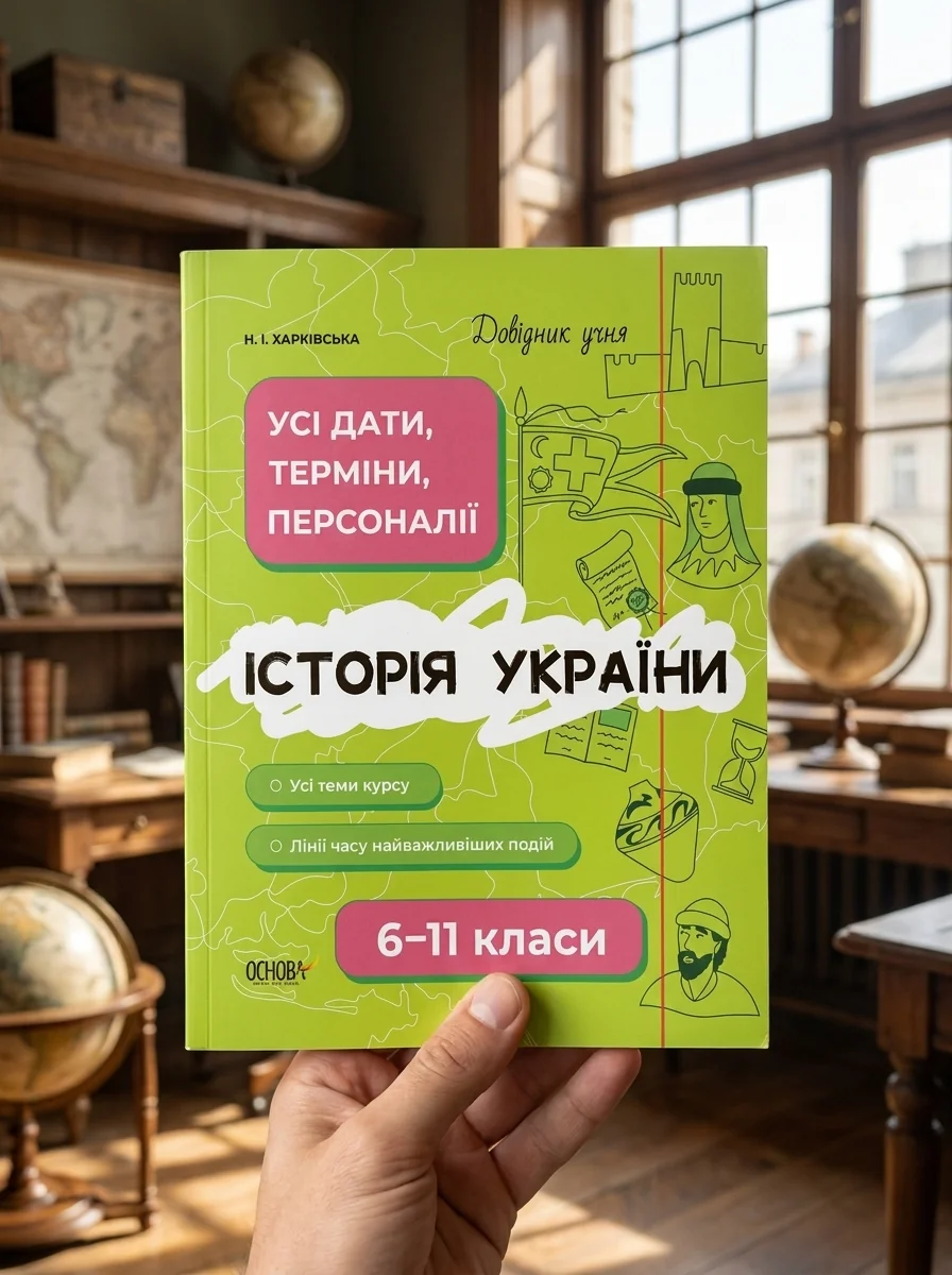 Довідник учня. Історія України. 6-11 класи. Усі дати, терміни, події — фото 2
