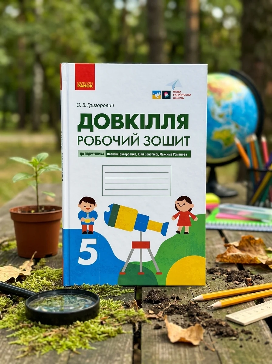 Довкілля. 5 клас. Робочий зошит — Вивчення мов