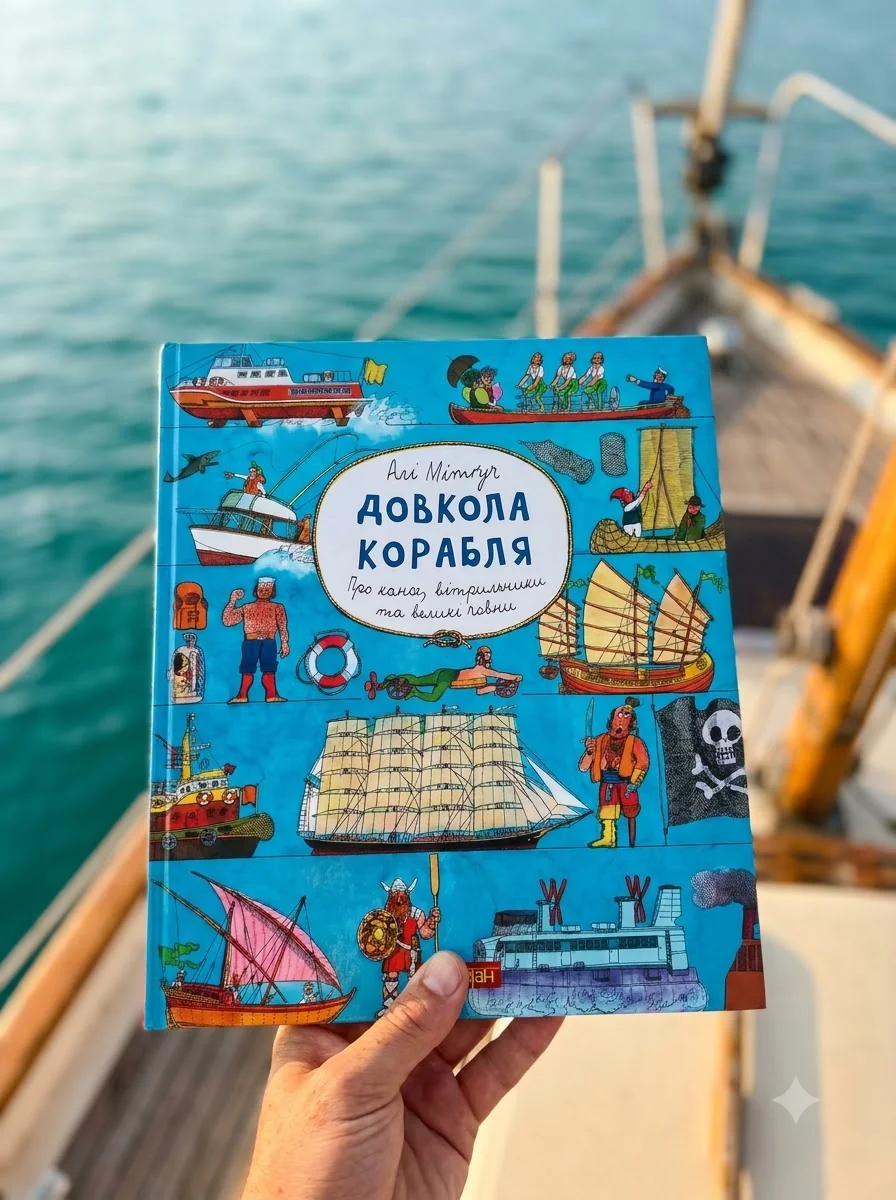 Довкола корабля. Енциклопедія — Дитячі енциклопедії