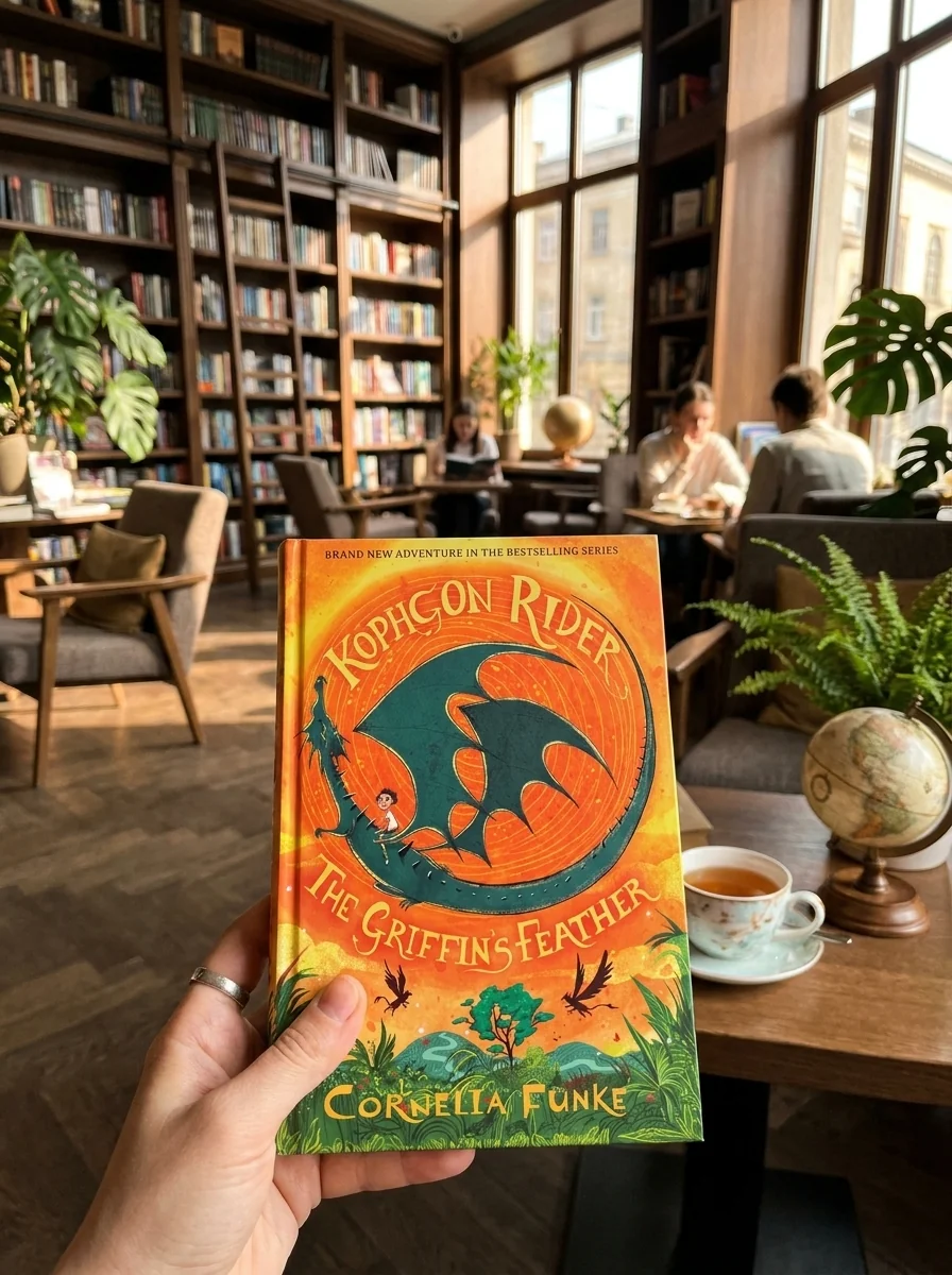 Dragon Rider. The Griffin's Feather. Book 2 — Корнелія Функе, обкладинка