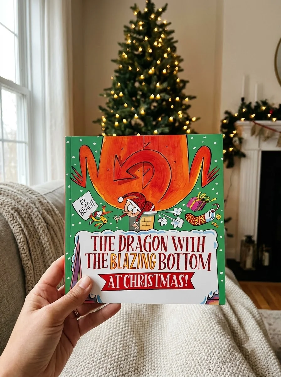 Dragon with the Blazing Bottom at Christmas — Дитяча література