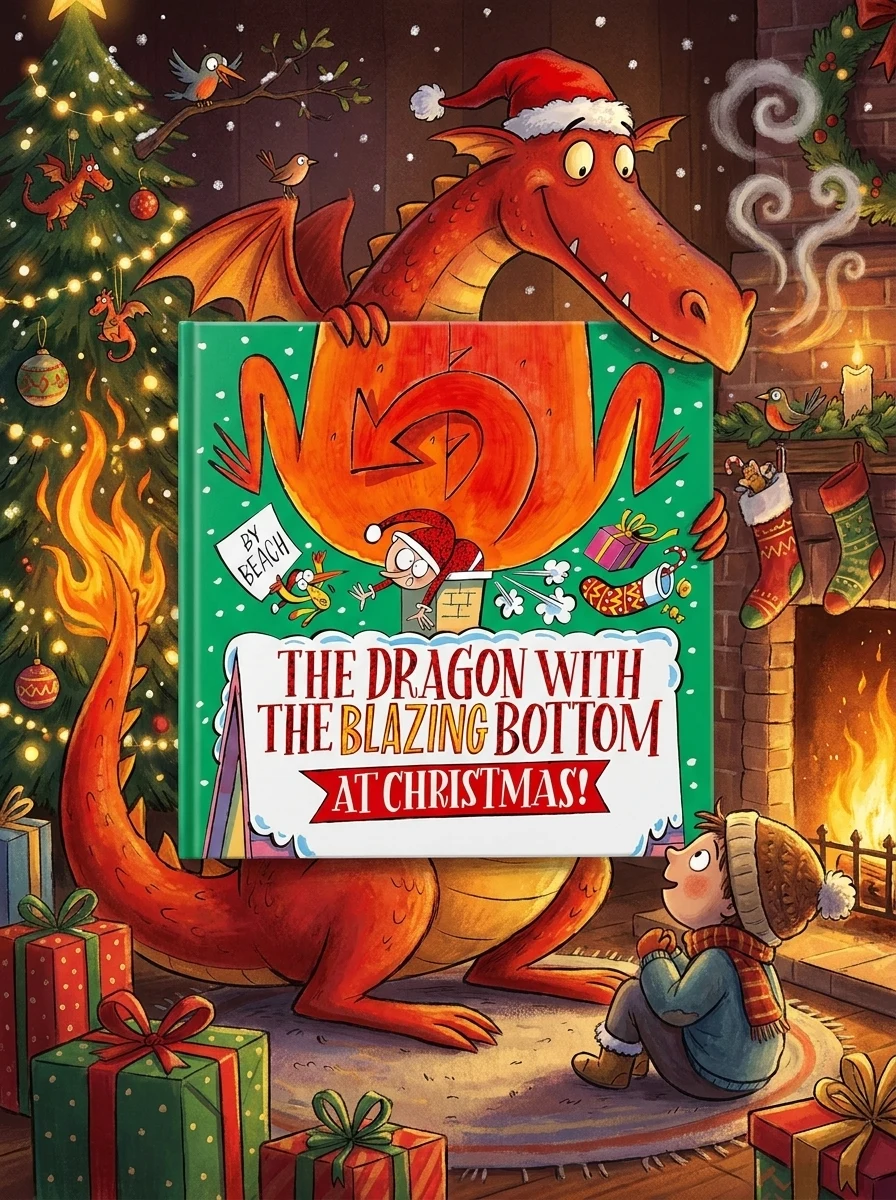Dragon with the Blazing Bottom at Christmas — фото 2
