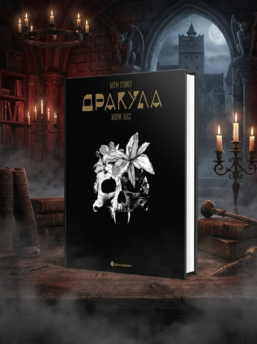Дракула — Брем Стокер, обкладинка