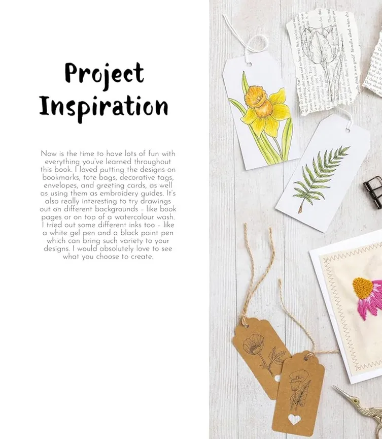 Draw Quick & Easy Modern Florals. Over 100 Botanical Motifs to Doodle, Draw, and Decorate Your Jour — Гелен Колбрук, фото 5