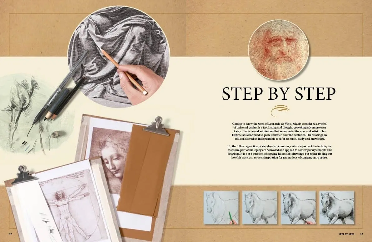 Drawing Lessons with Da Vinci: An Artist’s Guide to Geometry, Anatomy, and Proportion — Gabriel Martín Roig, фото 5