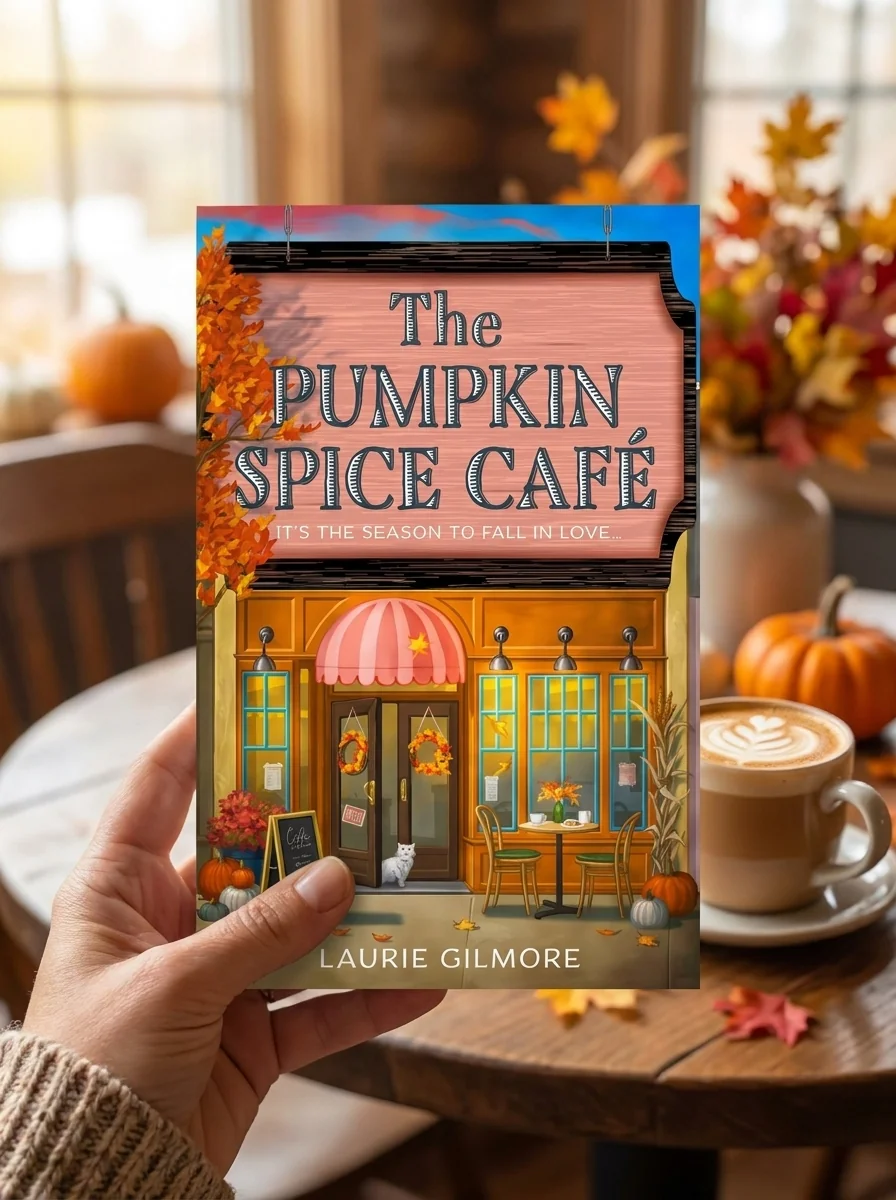 Dream Harbor Book 1. The Pumpkin Spice Café — Лорі Гілмор, обкладинка