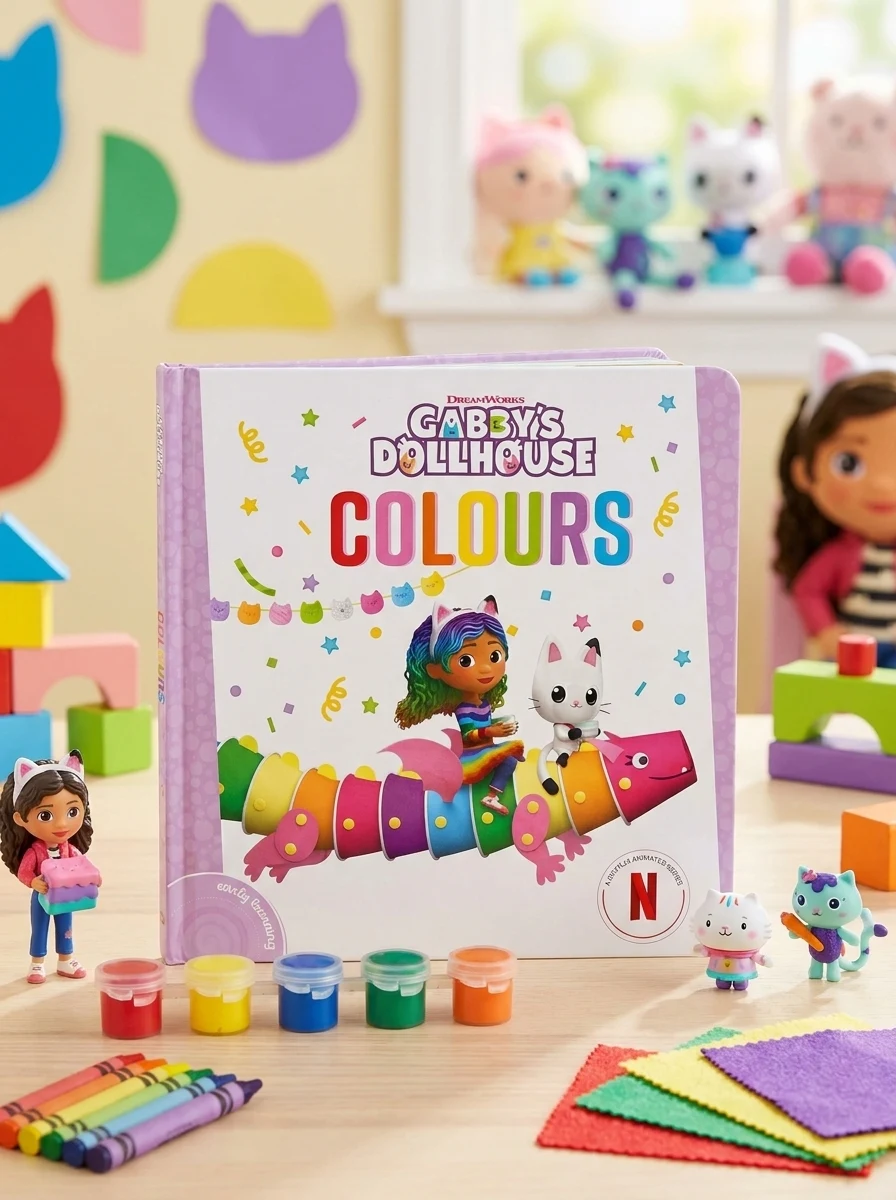 DreamWorks Gabby's Dollhouse: Colours — Дитяча література