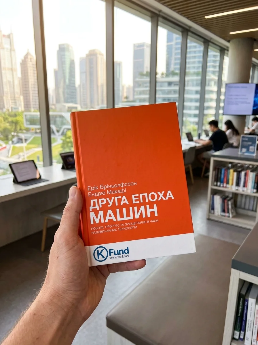Друга Епоха Машин. Робота, прогрес та процвітання в часи надзвичайних технологій — Ендрю Макафі, обкладинка