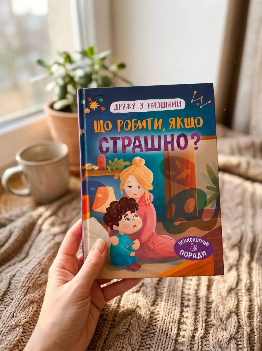 Дружу з емоціями Що робити якщо страшно — Дитяча література