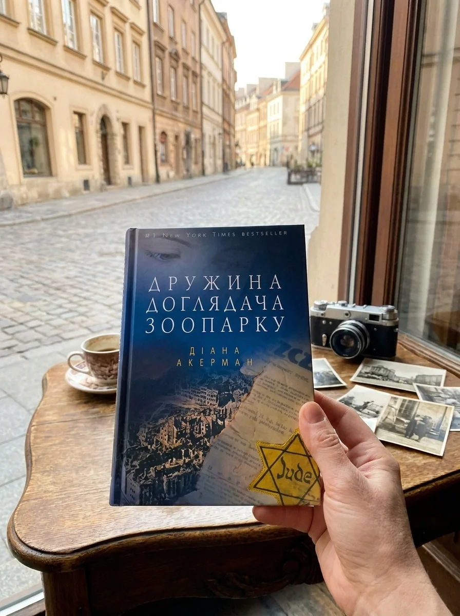 Дружина доглядача зоопарку — Акерман Д., обкладинка