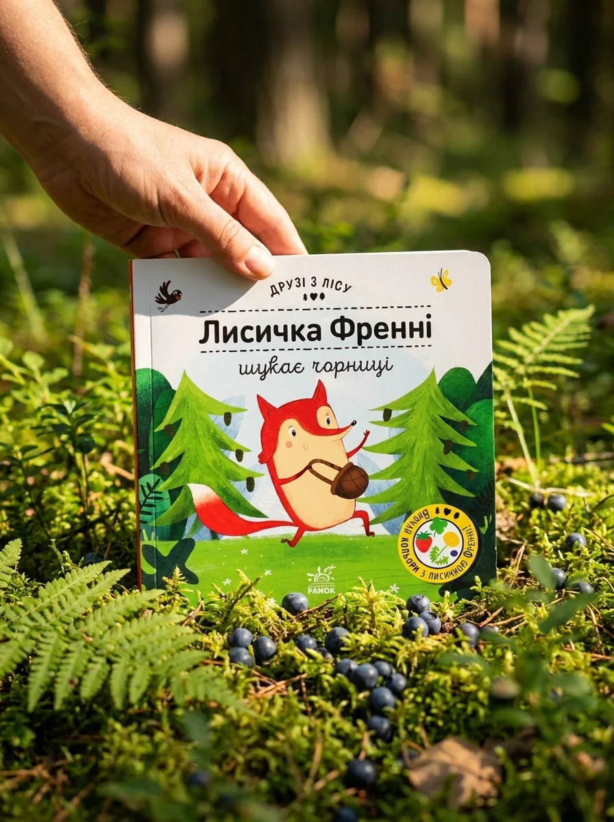 Друзі з лісу. Лисичка Френні шукає чорницю — фото 2