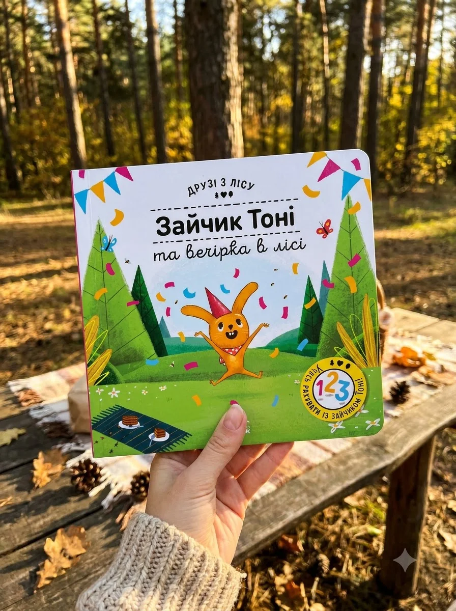 Друзі з лісу. Зайчик Тоні та вечірка в лісі — фото 2