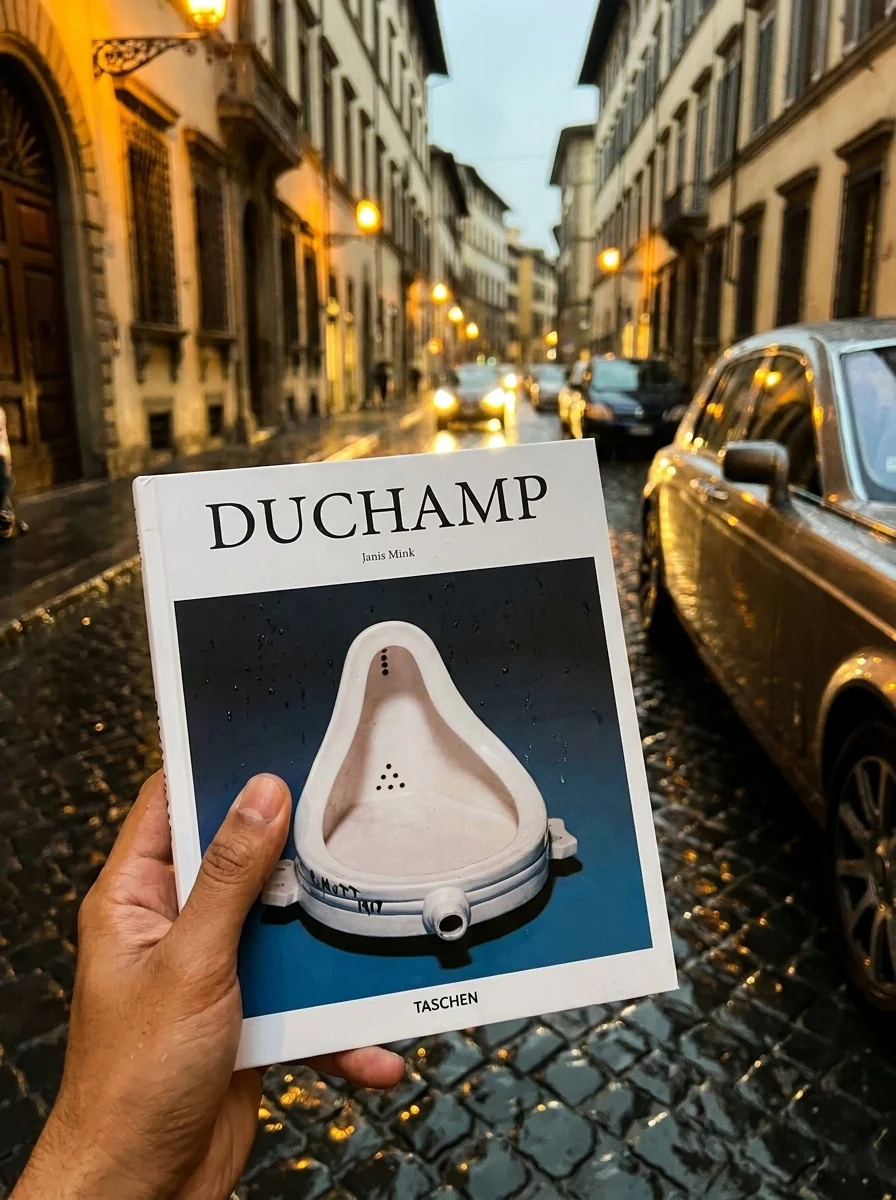 Duchamp — Яніс Мінк, обкладинка