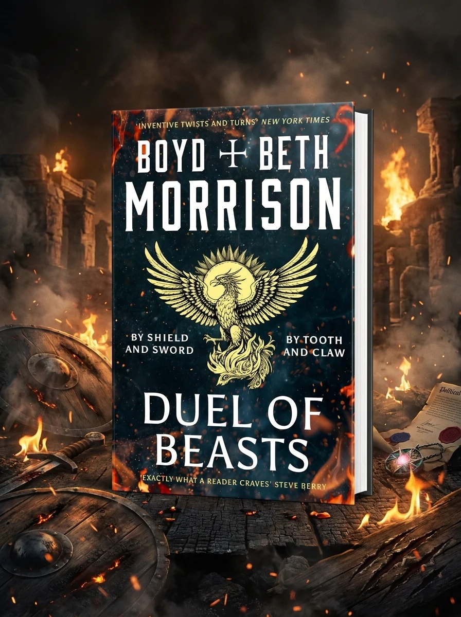 Duel of Beasts — Елізабет Моррісон, обкладинка