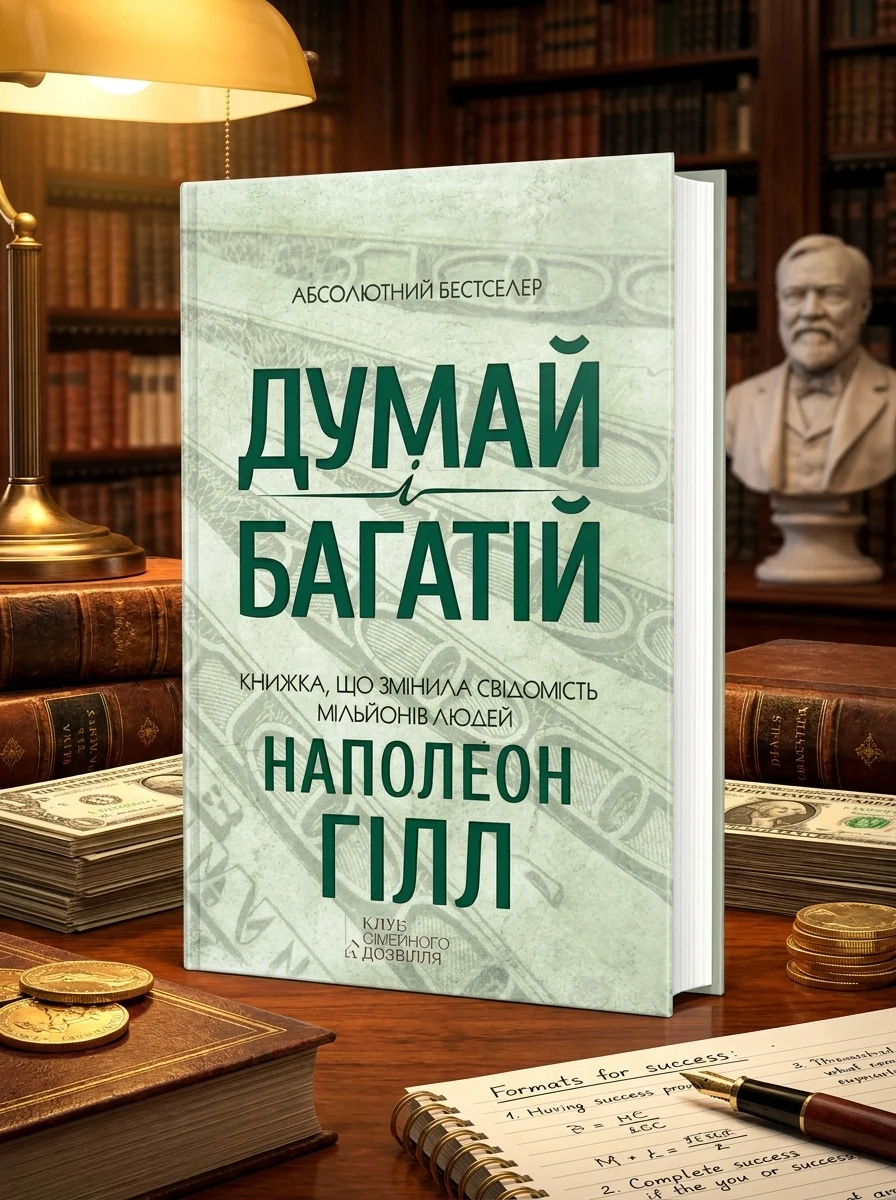 Думай і багатій — Книги для особистісного розвитку