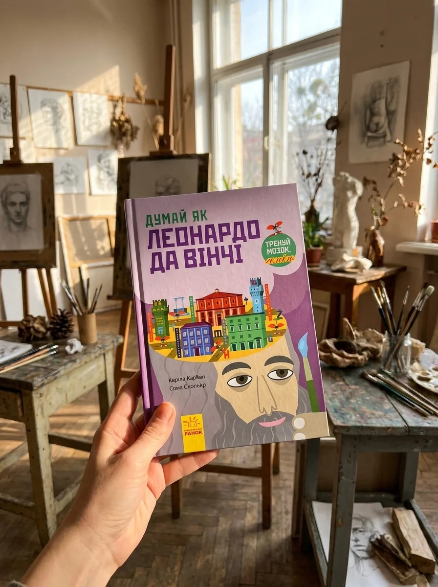 Думай як : Думай як Леонардо да Вінчі — Дитяча література
