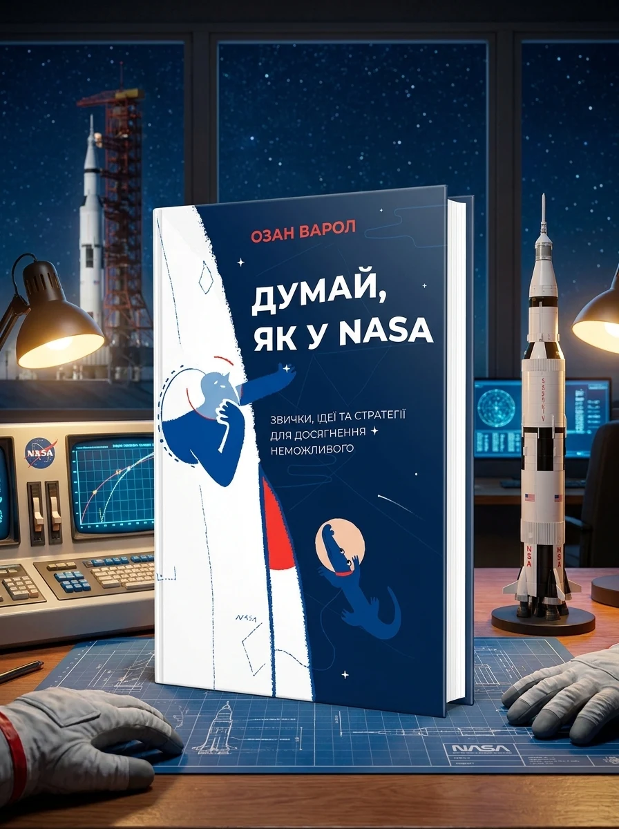 Думай, як у NASA. Звички, ідеї та стратегії для досягнення неможливого — Озан Варол, фото 2