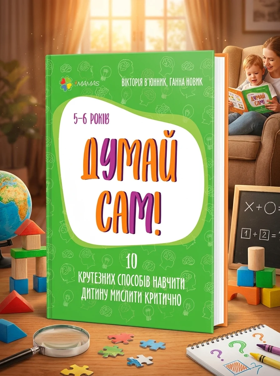 Думай сам! 10 крутезних способів навчити дитину мислити критично. 5-6 років — фото 2
