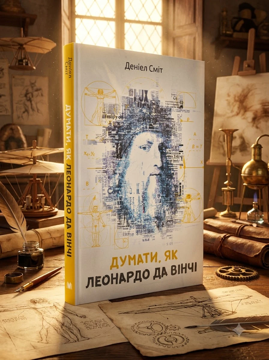 Думати як Леонардо да Вінчі (м'яка обкладинка)