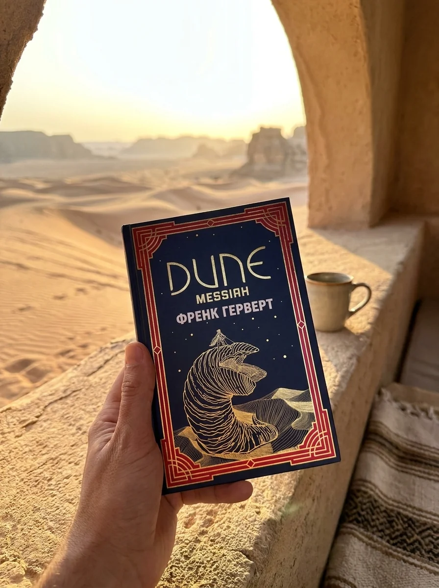 Dune Chronicles Book 2: Dune Messiah — Френк Герберт, обкладинка