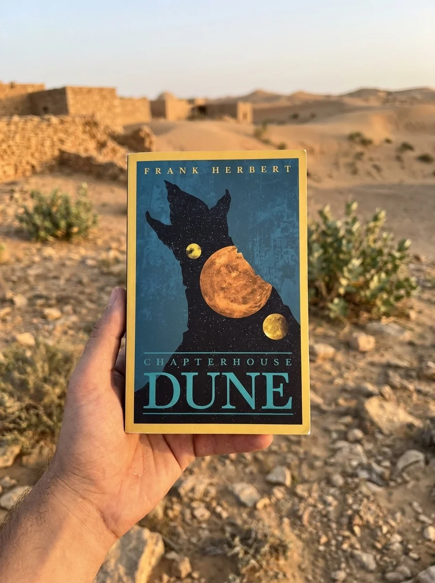 Dune Chronicles Book 6: Chapter House Dune — Френк Герберт, обкладинка