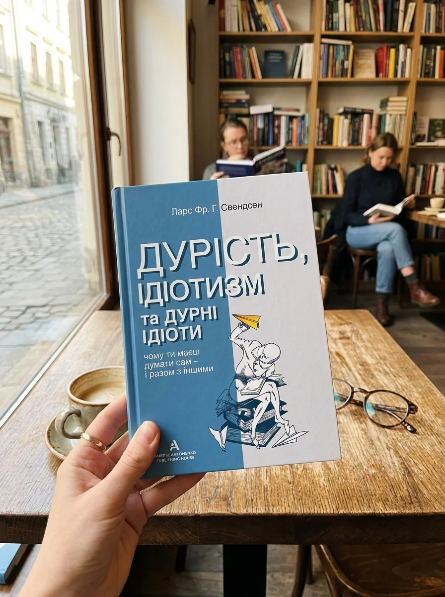 Дурість, ідіотизм та дурні ідіоти. Чому ти маєш думати сам – і разом з іншими — Ларс Свендсен, обкладинка