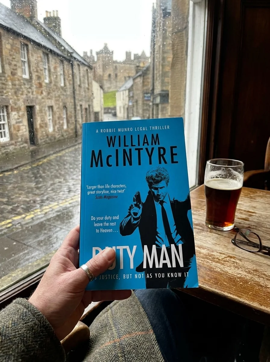 Duty Man. The Robbie Munro Legal Thriller series. Book 2 — Вільям Макінтайр, обкладинка
