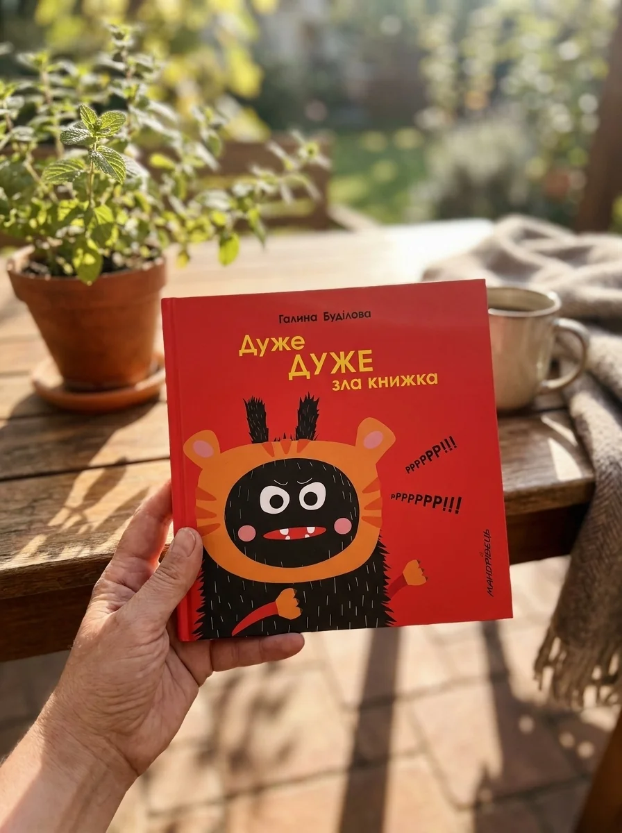 Дуже дуже зла книжка — Галина Буділова, обкладинка
