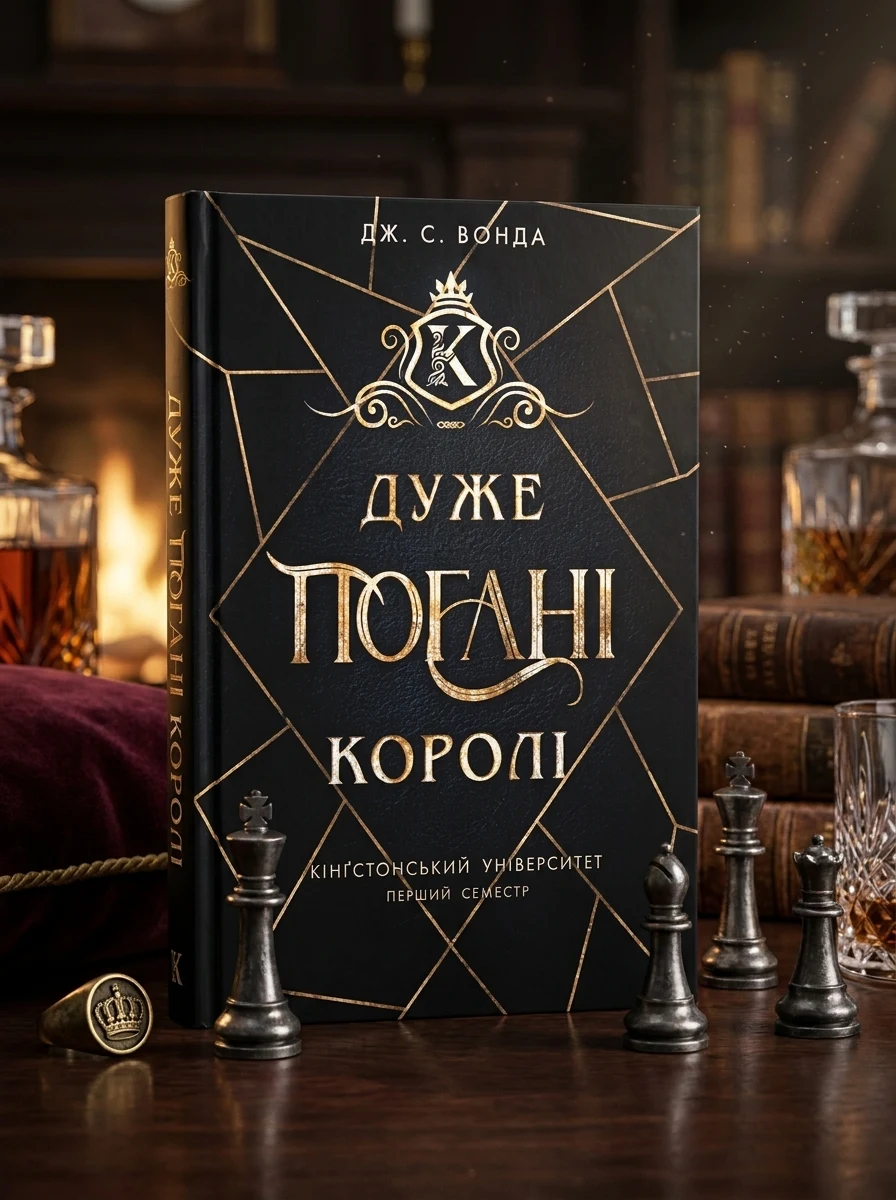 Дуже погані королі. Кінгстонський університет. Книга 1 — Фантастика та фентезі
