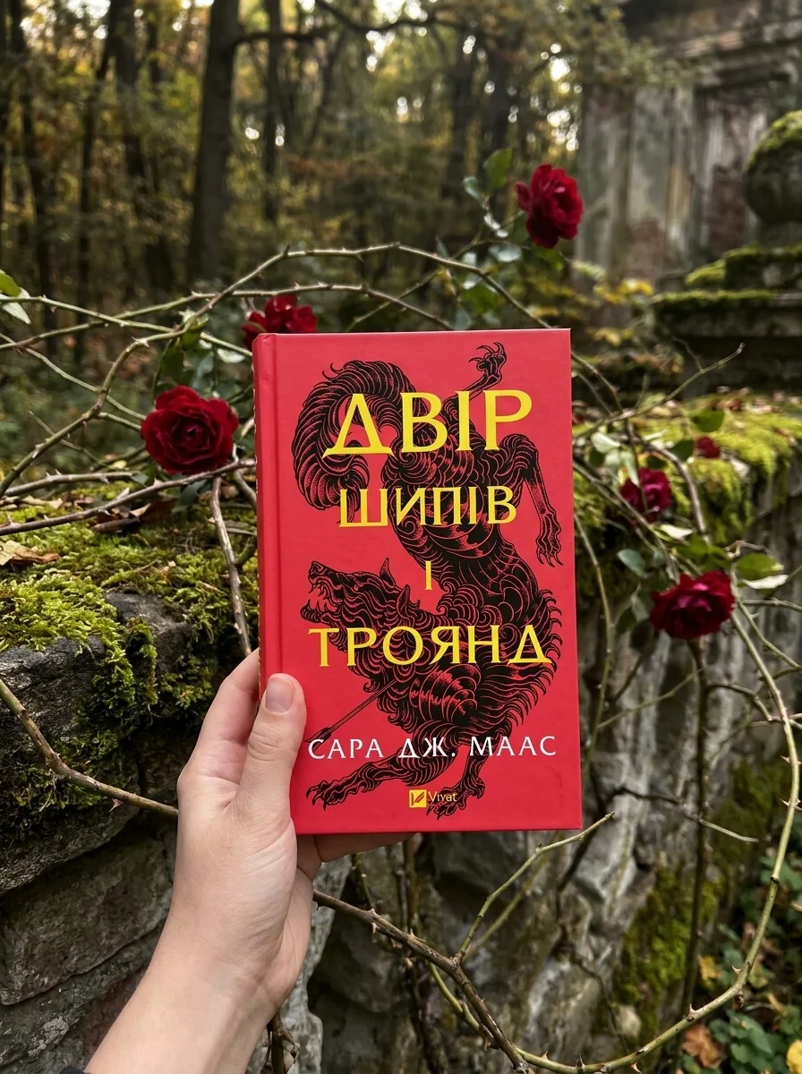 Двір шипів і троянд (нова обкладинка) — Сара Джанет Маас, обкладинка