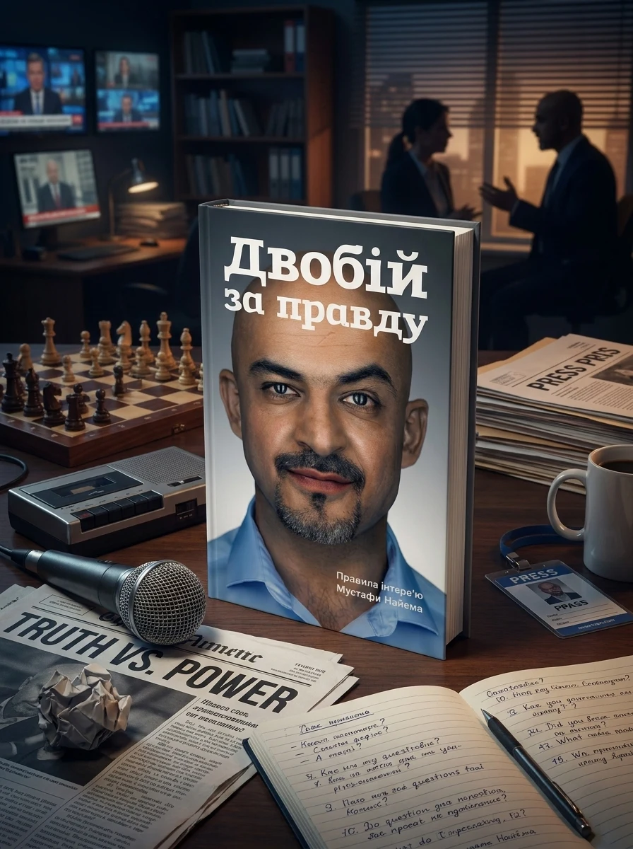 Двобій за правду. Правила інтерв'ю Мустафи Найєма — Мустафа Найєм, фото 2