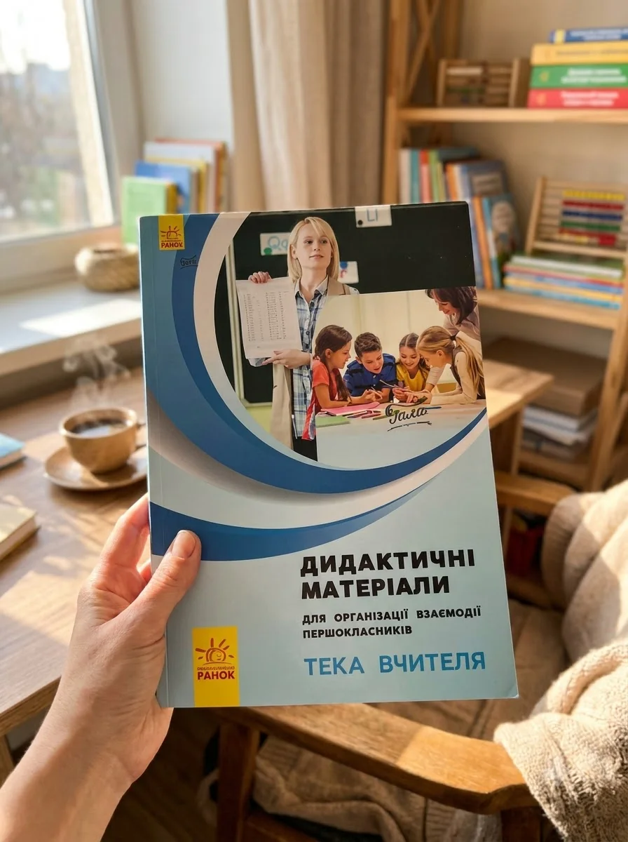Дидактичні матеріали для організації взаємодії першокласників. Тека вчителя. Комплект з посібником для вчителя — Діана Ротфорт, обкладинка