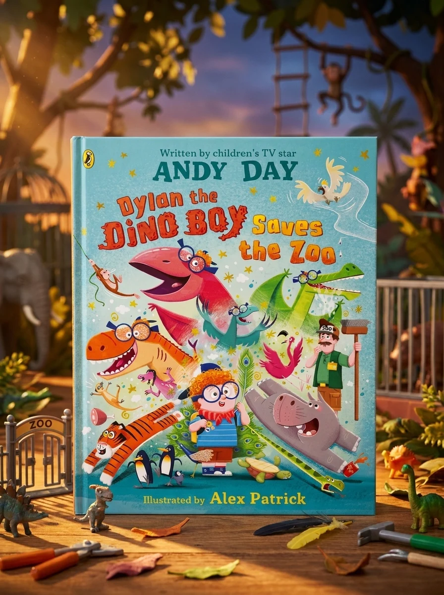 Dylan the Dino Boy Saves the Zoo