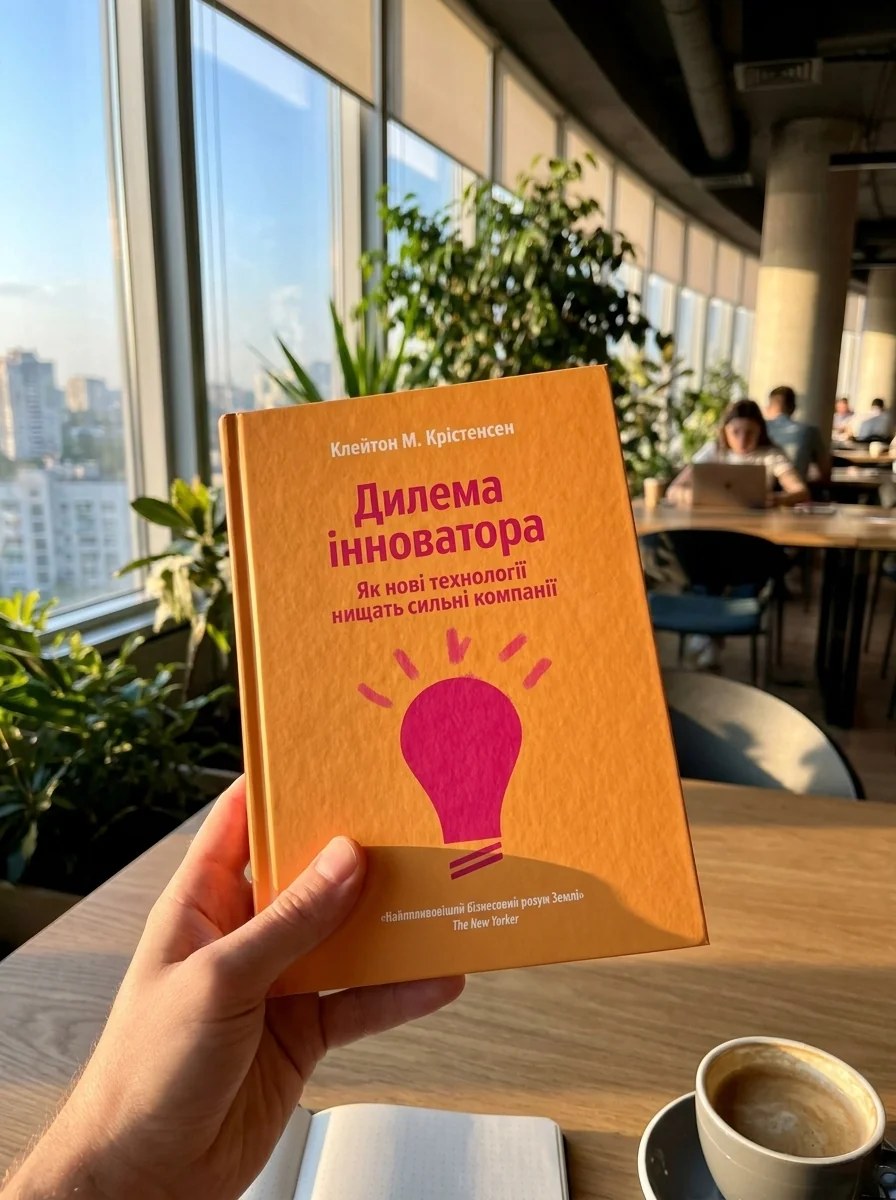 Дилема інноватора. Які технології нищать сильні компанії — Клейтон М. Крістенсен, обкладинка