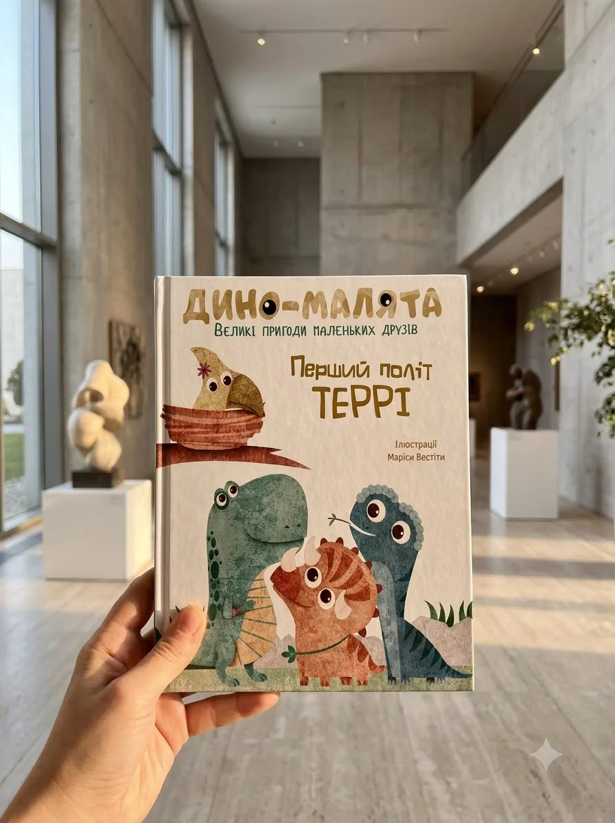 Дино-малята. Великі пригоди маленьких друзів. Перший політ Террі — Казки