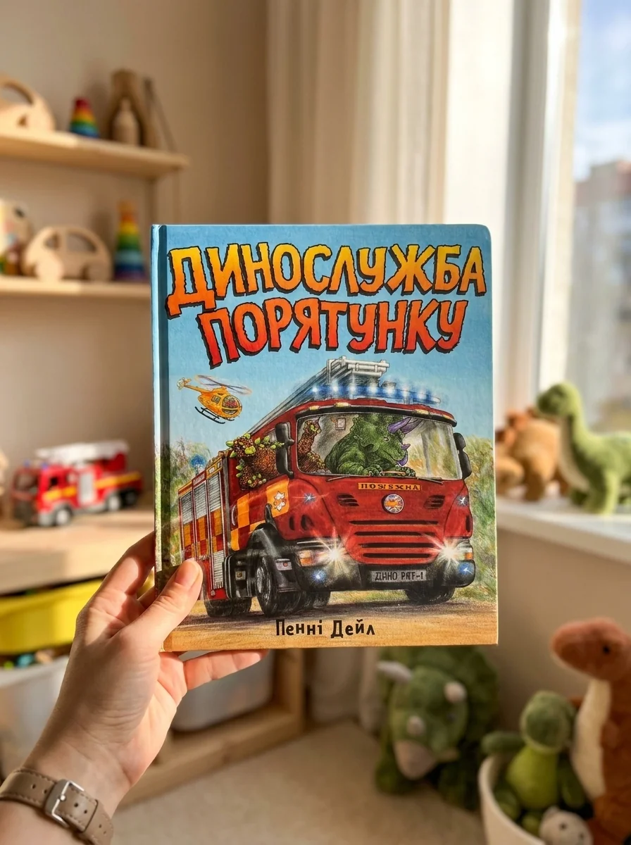 Динослужба порятунку — Дитяча література