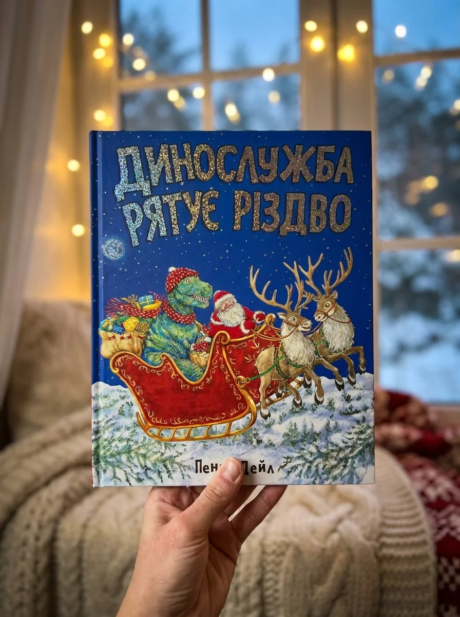 Динослужба рятує Різдво — Дитяча література