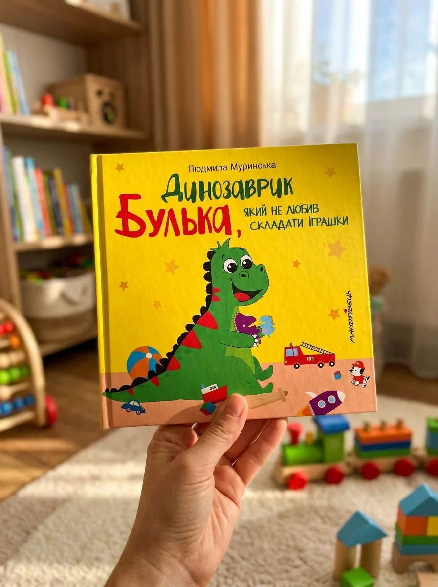 Динозаврик Булька, який не любив складати іграшки — фото 2